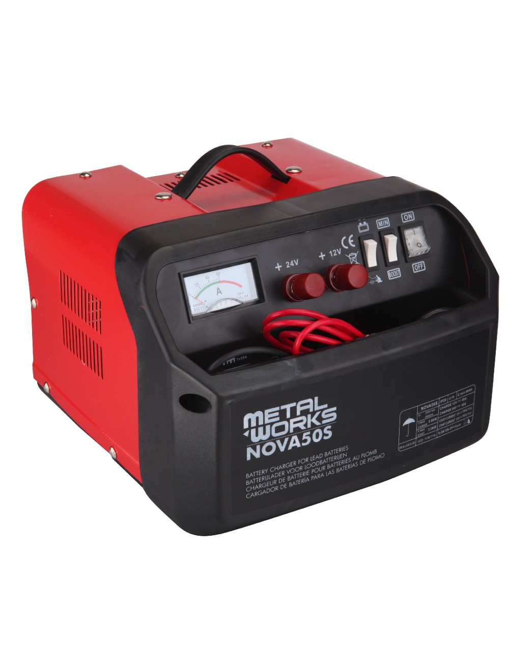 Cargador-Arrancador Baterías Nova 50S
