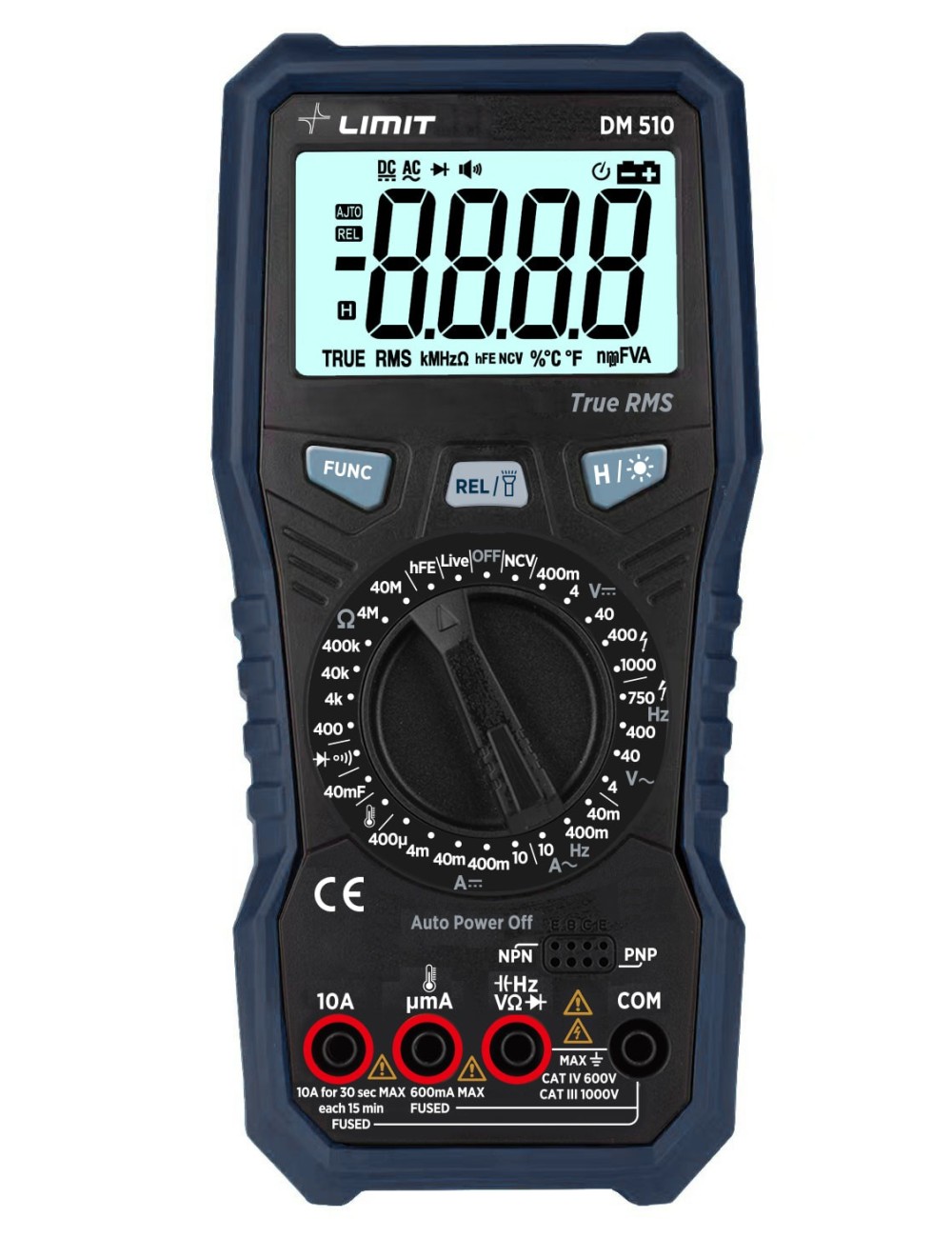 MULTIMETRO LIMIT DM 510