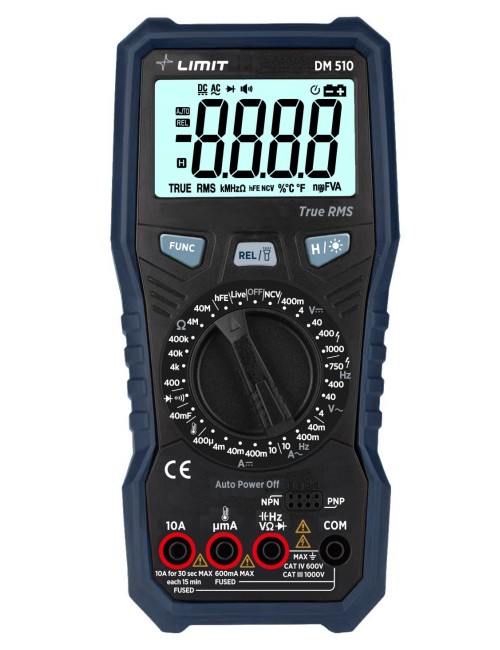 MULTIMETRO LIMIT DM 510
