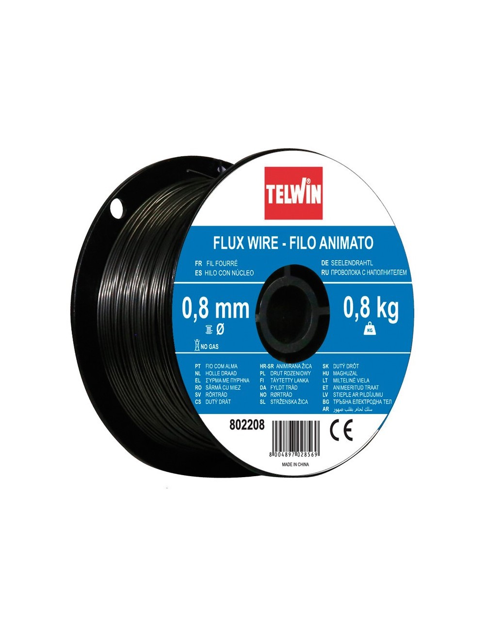 BOBINA HILO DE HALMA Ø0,8 - 0.8 kg Hilo de alma