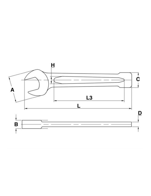 LLAVE FIJA DE GOLPE 27 902027