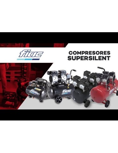 COMPRESOR SUPERSILENT 50/2 - SIN ACEITE 50l