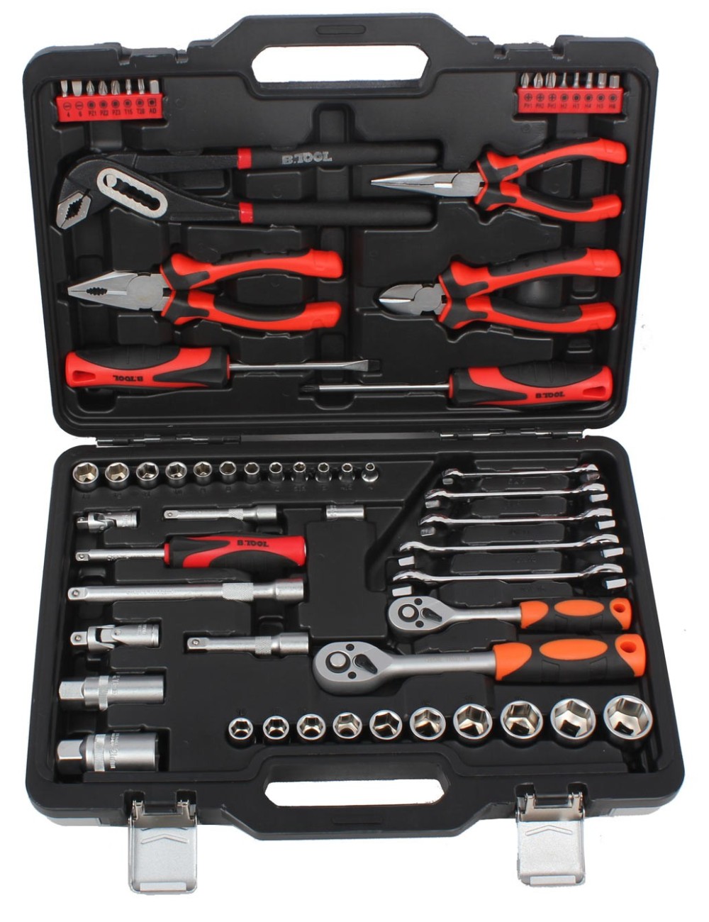 MALETÍN DE HERRAMIENTAS BT60 - 60 PIEZAS EN MALETA DE PLÁSTICO