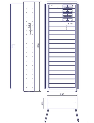 Armario Modular  DEBK114D
