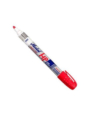 Marcador de Pintura Líquida Roja para Superficies Aceitosas Pro-Line HP